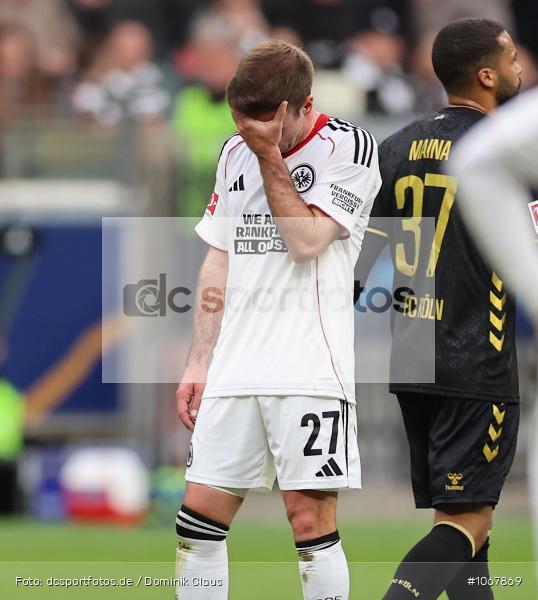 1. FC Köln, Eintracht Frankfurt, Bundesliga, Voetball, Sport, Le Football, Germany, Futbol, Fotball, Fussball, Deutschland, DFL, DFB, Calcio, 2025/26, Saison 2025/2026 - Bild-ID: 1067869