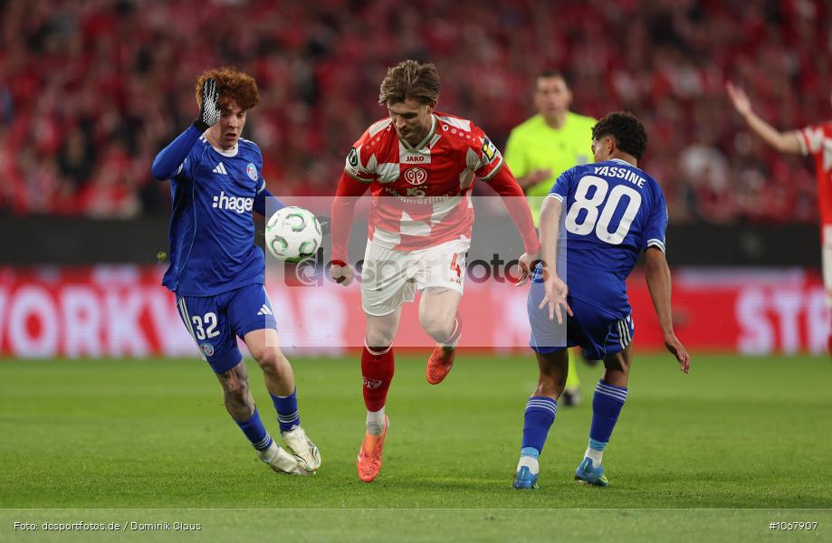 Racing Straßburg, Racing Strasborug, RC Strasbourg Alsace, 1. FSV Mainz 05, UECL, UEFA Conference League, Liga, Bundesliga, Voetball, Sport, Le Football, Germany, Futbol, Fotball, Fussball, Deutschland, DFL, DFB, Calcio, 2025/26, Saison 2025/2026 - Bild-ID: 1067907