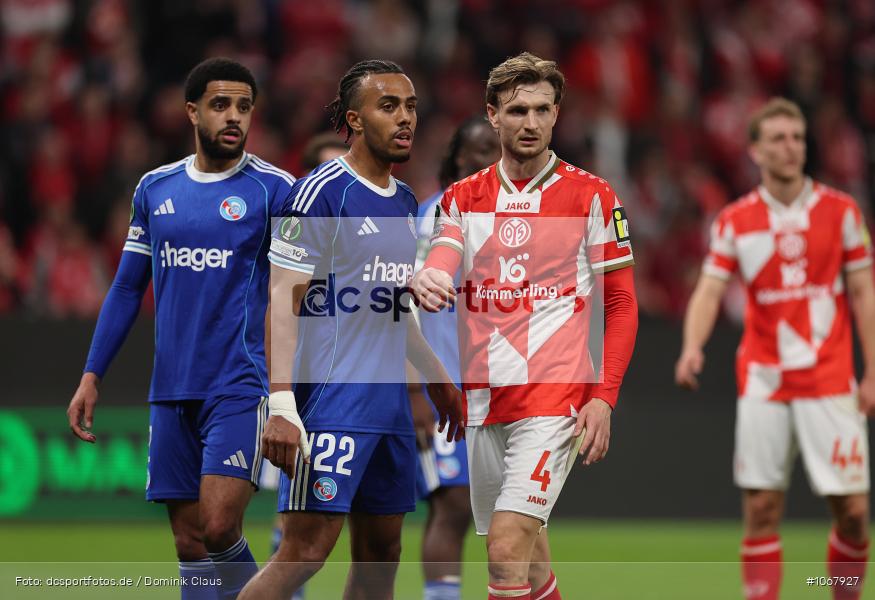 Racing Straßburg, Racing Strasborug, RC Strasbourg Alsace, 1. FSV Mainz 05, UECL, UEFA Conference League, Liga, Bundesliga, Voetball, Sport, Le Football, Germany, Futbol, Fotball, Fussball, Deutschland, DFL, DFB, Calcio, 2025/26, Saison 2025/2026 - Bild-ID: 1067927