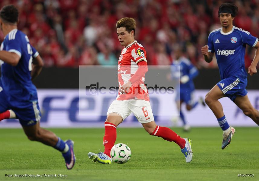 Racing Straßburg, Racing Strasborug, RC Strasbourg Alsace, 1. FSV Mainz 05, UECL, UEFA Conference League, Liga, Bundesliga, Voetball, Sport, Le Football, Germany, Futbol, Fotball, Fussball, Deutschland, DFL, DFB, Calcio, 2025/26, Saison 2025/2026 - Bild-ID: 1067930