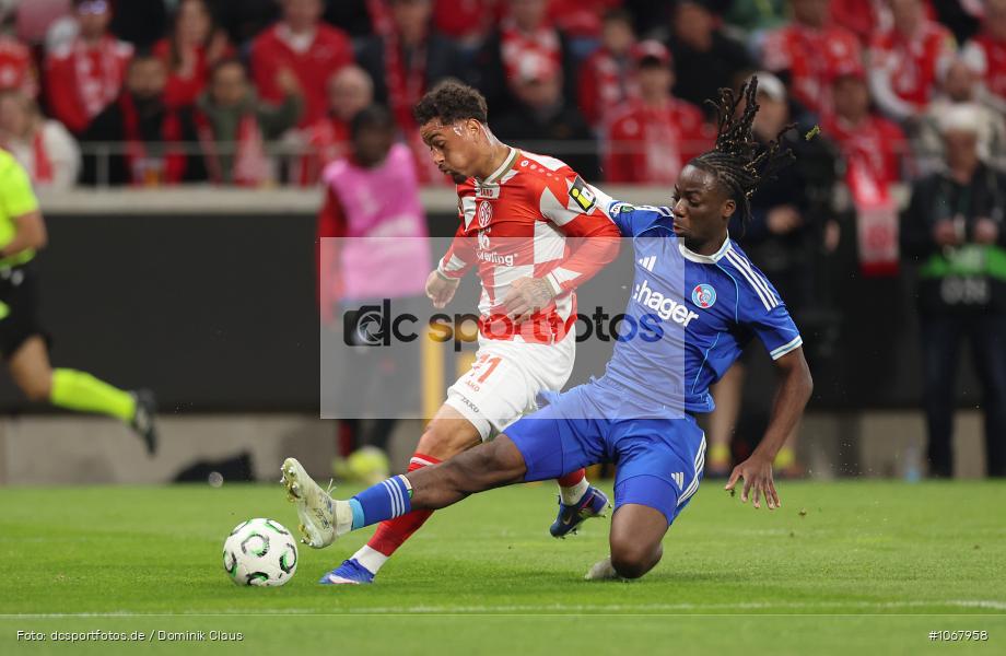 Racing Straßburg, Racing Strasborug, RC Strasbourg Alsace, 1. FSV Mainz 05, UECL, UEFA Conference League, Liga, Bundesliga, Voetball, Sport, Le Football, Germany, Futbol, Fotball, Fussball, Deutschland, DFL, DFB, Calcio, 2025/26, Saison 2025/2026 - Bild-ID: 1067958