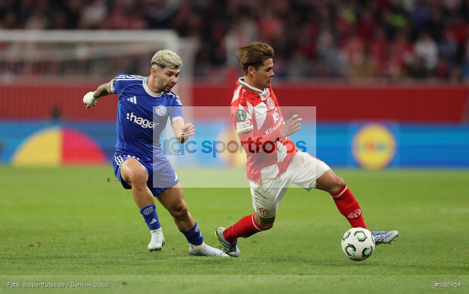 Racing Straßburg, Racing Strasborug, RC Strasbourg Alsace, 1. FSV Mainz 05, UECL, UEFA Conference League, Liga, Bundesliga, Voetball, Sport, Le Football, Germany, Futbol, Fotball, Fussball, Deutschland, DFL, DFB, Calcio, 2025/26, Saison 2025/2026 - Bild-ID: 1067959