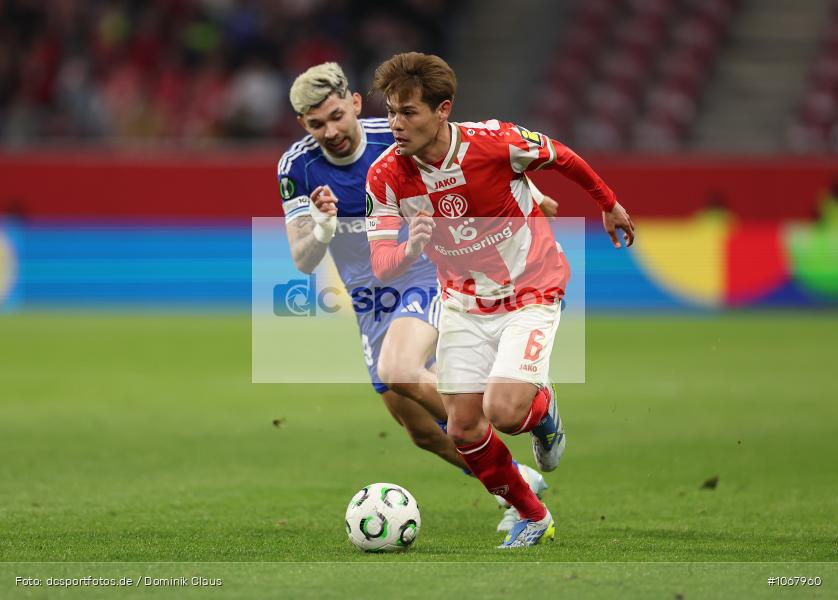 Racing Straßburg, Racing Strasborug, RC Strasbourg Alsace, 1. FSV Mainz 05, UECL, UEFA Conference League, Liga, Bundesliga, Voetball, Sport, Le Football, Germany, Futbol, Fotball, Fussball, Deutschland, DFL, DFB, Calcio, 2025/26, Saison 2025/2026 - Bild-ID: 1067960