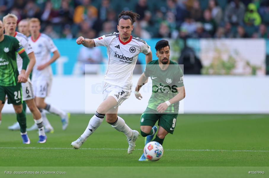 Eintracht Frankfurt, VfL Wolfsburg, 1. Bundesliga, Bundesliga, Voetball, Sport, Le Football, Germany, Futbol, Fotball, Fussball, Deutschland, DFL, DFB, Calcio, 2025/26, Saison 2025/2026 - Bild-ID: 1067996