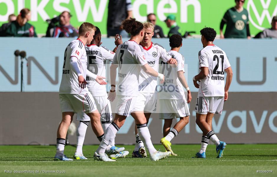 Eintracht Frankfurt, VfL Wolfsburg, 1. Bundesliga, Bundesliga, Voetball, Sport, Le Football, Germany, Futbol, Fotball, Fussball, Deutschland, DFL, DFB, Calcio, 2025/26, Saison 2025/2026 - Bild-ID: 1068019