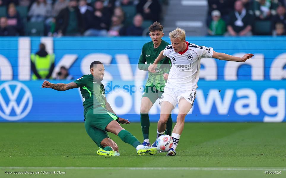 Eintracht Frankfurt, VfL Wolfsburg, 1. Bundesliga, Bundesliga, Voetball, Sport, Le Football, Germany, Futbol, Fotball, Fussball, Deutschland, DFL, DFB, Calcio, 2025/26, Saison 2025/2026 - Bild-ID: 1068024