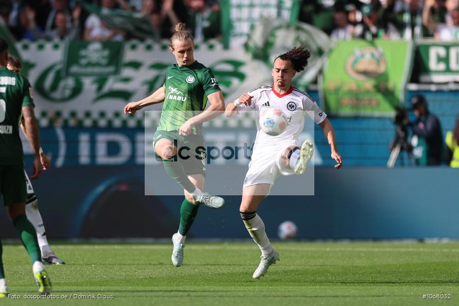 Eintracht Frankfurt, VfL Wolfsburg, 1. Bundesliga, Bundesliga, Voetball, Sport, Le Football, Germany, Futbol, Fotball, Fussball, Deutschland, DFL, DFB, Calcio, 2025/26, Saison 2025/2026 - Bild-ID: 1068032
