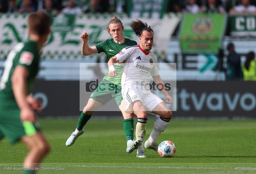 Eintracht Frankfurt, VfL Wolfsburg, 1. Bundesliga, Bundesliga, Voetball, Sport, Le Football, Germany, Futbol, Fotball, Fussball, Deutschland, DFL, DFB, Calcio, 2025/26, Saison 2025/2026 - Bild-ID: 1068037