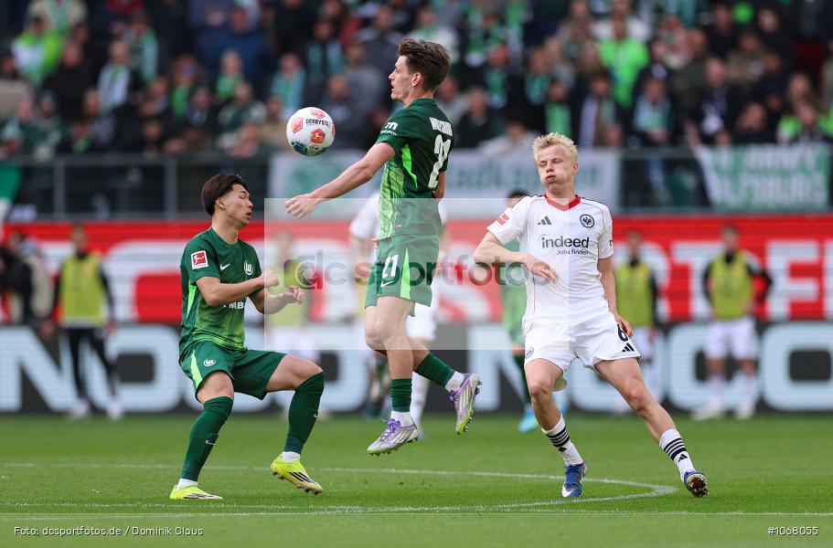 Eintracht Frankfurt, VfL Wolfsburg, 1. Bundesliga, Bundesliga, Voetball, Sport, Le Football, Germany, Futbol, Fotball, Fussball, Deutschland, DFL, DFB, Calcio, 2025/26, Saison 2025/2026 - Bild-ID: 1068055