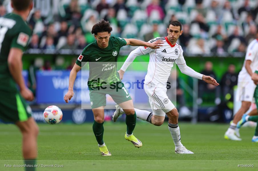 Eintracht Frankfurt, VfL Wolfsburg, 1. Bundesliga, Bundesliga, Voetball, Sport, Le Football, Germany, Futbol, Fotball, Fussball, Deutschland, DFL, DFB, Calcio, 2025/26, Saison 2025/2026 - Bild-ID: 1068060