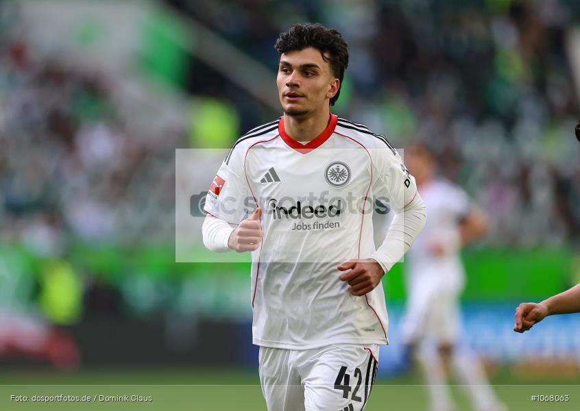 Eintracht Frankfurt, VfL Wolfsburg, 1. Bundesliga, Bundesliga, Voetball, Sport, Le Football, Germany, Futbol, Fotball, Fussball, Deutschland, DFL, DFB, Calcio, 2025/26, Saison 2025/2026 - Bild-ID: 1068063