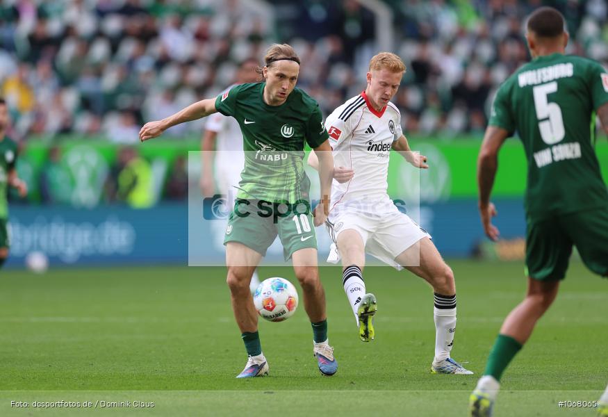 Eintracht Frankfurt, VfL Wolfsburg, 1. Bundesliga, Bundesliga, Voetball, Sport, Le Football, Germany, Futbol, Fotball, Fussball, Deutschland, DFL, DFB, Calcio, 2025/26, Saison 2025/2026 - Bild-ID: 1068065