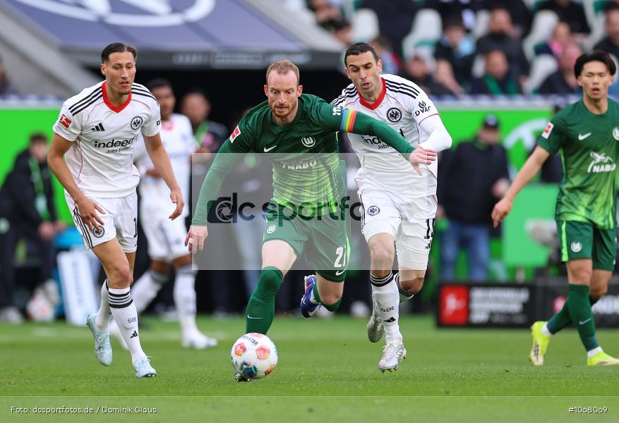 Eintracht Frankfurt, VfL Wolfsburg, 1. Bundesliga, Bundesliga, Voetball, Sport, Le Football, Germany, Futbol, Fotball, Fussball, Deutschland, DFL, DFB, Calcio, 2025/26, Saison 2025/2026 - Bild-ID: 1068069