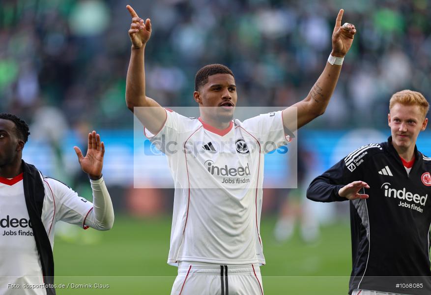 Eintracht Frankfurt, VfL Wolfsburg, 1. Bundesliga, Bundesliga, Voetball, Sport, Le Football, Germany, Futbol, Fotball, Fussball, Deutschland, DFL, DFB, Calcio, 2025/26, Saison 2025/2026 - Bild-ID: 1068085