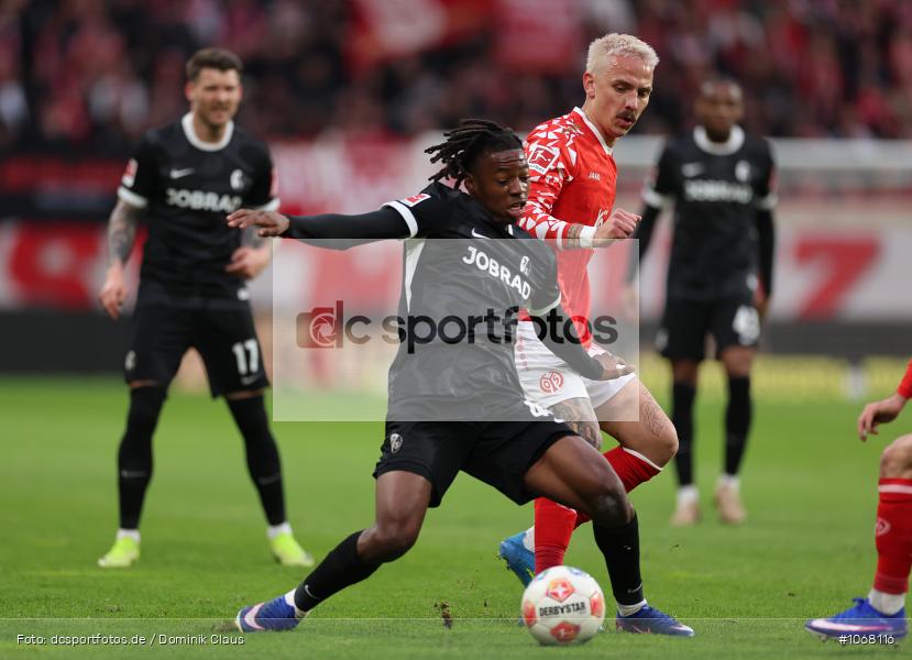 SC Freiburg, 1. FSV Mainz 05, Liga, Bundesliga, Voetball, Sport, Le Football, Germany, Futbol, Fotball, Fussball, Deutschland, DFL, DFB, Calcio, 2025/26, Saison 2025/2026 - Bild-ID: 1068116