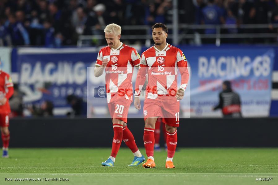 Racing Straßburg, Racing Strasborug, RC Strasbourg Alsace, 1. FSV Mainz 05, UECL, UEFA Conference League, Liga, Bundesliga, Voetball, Sport, Le Football, Germany, Futbol, Fotball, Fussball, Deutschland, DFL, DFB, Calcio, 2025/26, Saison 2025/2026 - Bild-ID: 1068297