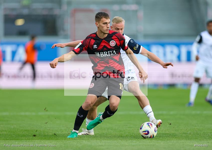 SV Wehen Wiesbaden, SV Waldhof Mannheim, Liga, 3. Liga, Voetball, Sport, Le Football, Germany, Futbol, Fotball, Fussball, Deutschland, DFL, DFB, Calcio, 2024/25, Saison 2024/2025 - Bild-ID: 1068482