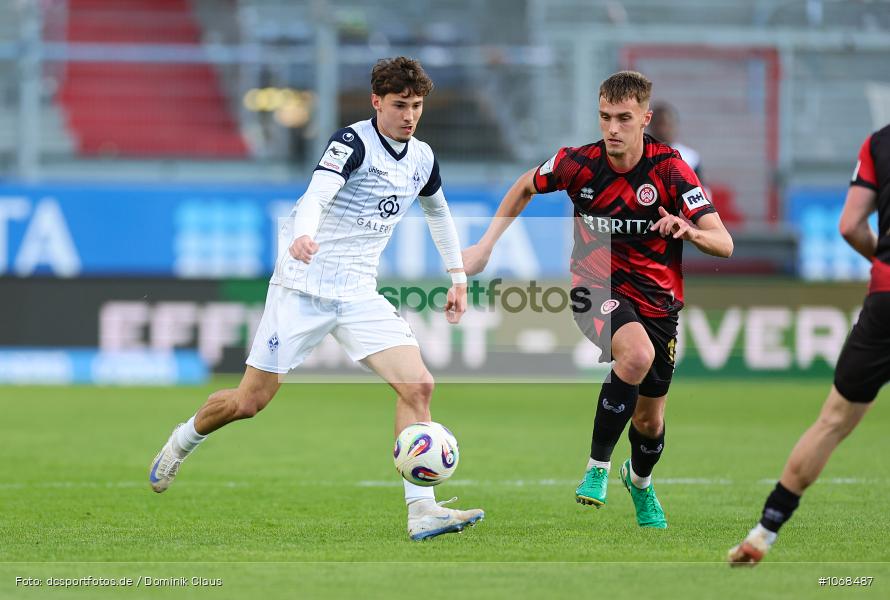 SV Wehen Wiesbaden, SV Waldhof Mannheim, Liga, 3. Liga, Voetball, Sport, Le Football, Germany, Futbol, Fotball, Fussball, Deutschland, DFL, DFB, Calcio, 2024/25, Saison 2024/2025 - Bild-ID: 1068487