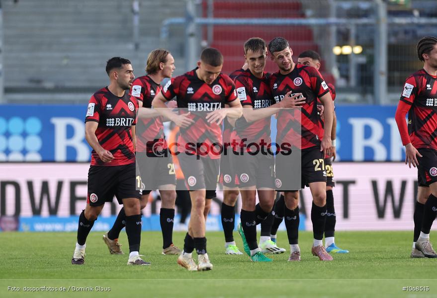 SV Wehen Wiesbaden, SV Waldhof Mannheim, Liga, 3. Liga, Voetball, Sport, Le Football, Germany, Futbol, Fotball, Fussball, Deutschland, DFL, DFB, Calcio, 2024/25, Saison 2024/2025 - Bild-ID: 1068513