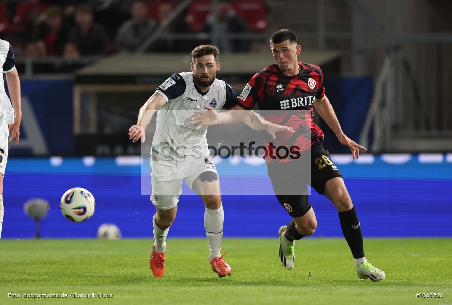 SV Wehen Wiesbaden, SV Waldhof Mannheim, Liga, 3. Liga, Voetball, Sport, Le Football, Germany, Futbol, Fotball, Fussball, Deutschland, DFL, DFB, Calcio, 2024/25, Saison 2024/2025 - Bild-ID: 1068526