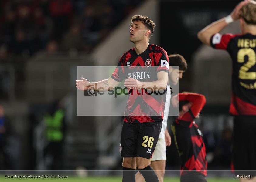 SV Wehen Wiesbaden, SV Waldhof Mannheim, Liga, 3. Liga, Voetball, Sport, Le Football, Germany, Futbol, Fotball, Fussball, Deutschland, DFL, DFB, Calcio, 2024/25, Saison 2024/2025 - Bild-ID: 1068540