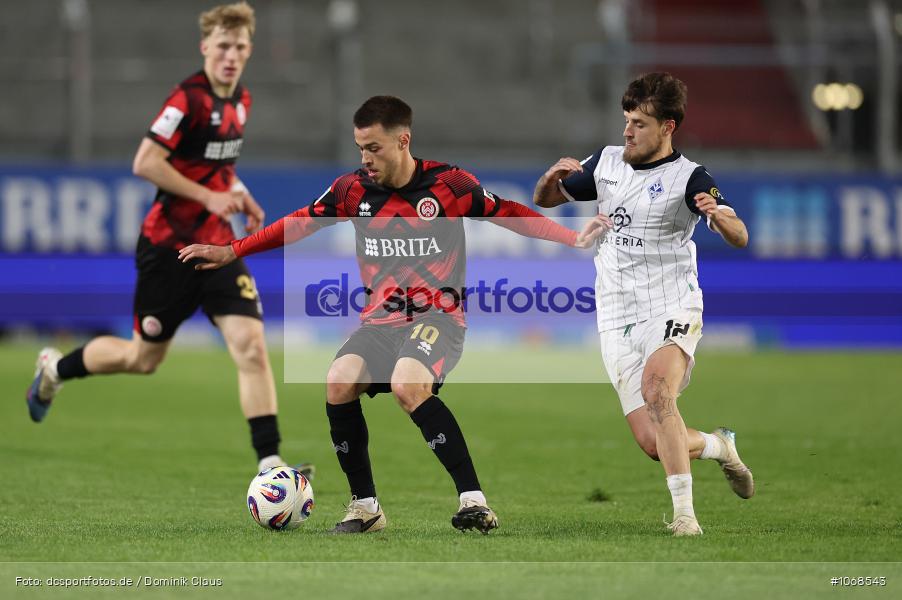 SV Wehen Wiesbaden, SV Waldhof Mannheim, Liga, 3. Liga, Voetball, Sport, Le Football, Germany, Futbol, Fotball, Fussball, Deutschland, DFL, DFB, Calcio, 2024/25, Saison 2024/2025 - Bild-ID: 1068543