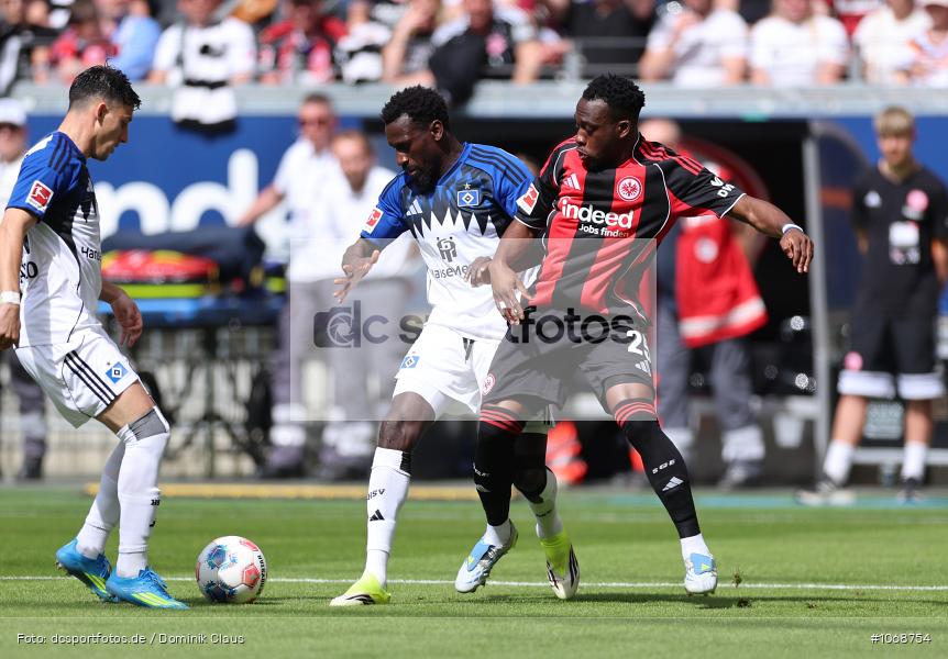 HSV, Hamburger SV, Eintracht Frankfurt, Bundesliga, Voetball, Sport, Le Football, Germany, Futbol, Fotball, Fussball, Deutschland, DFL, DFB, Calcio, 2025/26, Saison 2025/2026 - Bild-ID: 1068754