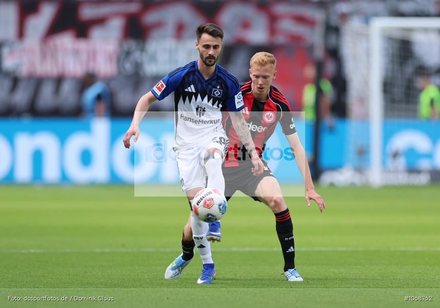 HSV, Hamburger SV, Eintracht Frankfurt, Bundesliga, Voetball, Sport, Le Football, Germany, Futbol, Fotball, Fussball, Deutschland, DFL, DFB, Calcio, 2025/26, Saison 2025/2026 - Bild-ID: 1068762