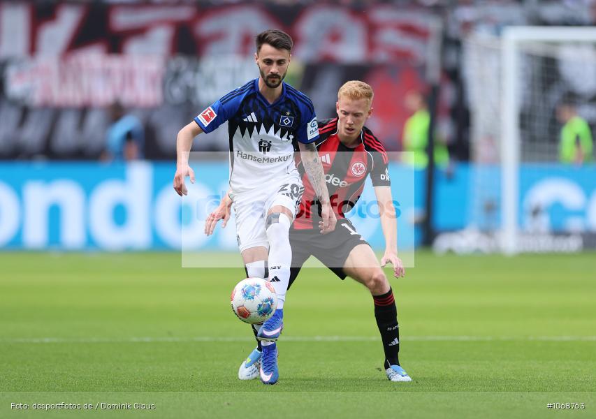 HSV, Hamburger SV, Eintracht Frankfurt, Bundesliga, Voetball, Sport, Le Football, Germany, Futbol, Fotball, Fussball, Deutschland, DFL, DFB, Calcio, 2025/26, Saison 2025/2026 - Bild-ID: 1068763
