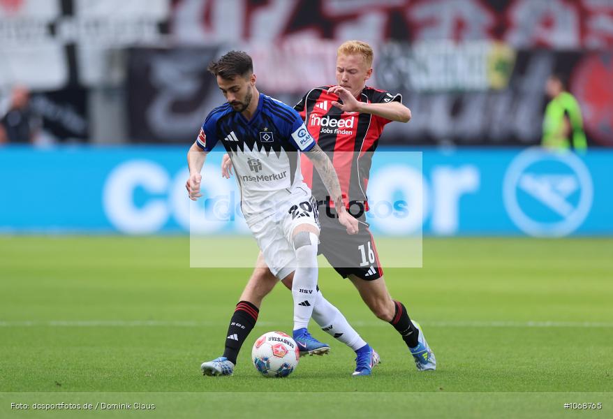HSV, Hamburger SV, Eintracht Frankfurt, Bundesliga, Voetball, Sport, Le Football, Germany, Futbol, Fotball, Fussball, Deutschland, DFL, DFB, Calcio, 2025/26, Saison 2025/2026 - Bild-ID: 1068765