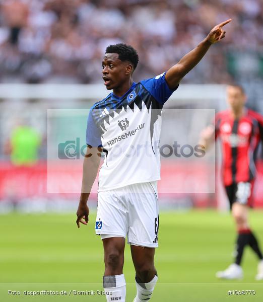 HSV, Hamburger SV, Eintracht Frankfurt, Bundesliga, Voetball, Sport, Le Football, Germany, Futbol, Fotball, Fussball, Deutschland, DFL, DFB, Calcio, 2025/26, Saison 2025/2026 - Bild-ID: 1068770
