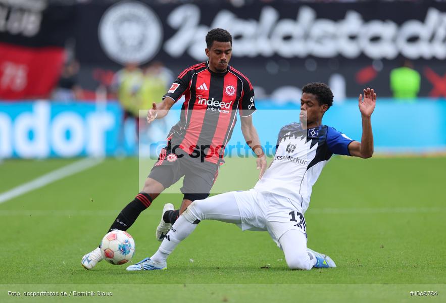 HSV, Hamburger SV, Eintracht Frankfurt, Bundesliga, Voetball, Sport, Le Football, Germany, Futbol, Fotball, Fussball, Deutschland, DFL, DFB, Calcio, 2025/26, Saison 2025/2026 - Bild-ID: 1068784