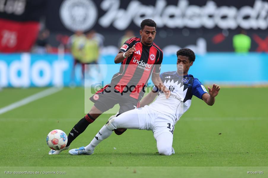 HSV, Hamburger SV, Eintracht Frankfurt, Bundesliga, Voetball, Sport, Le Football, Germany, Futbol, Fotball, Fussball, Deutschland, DFL, DFB, Calcio, 2025/26, Saison 2025/2026 - Bild-ID: 1068785