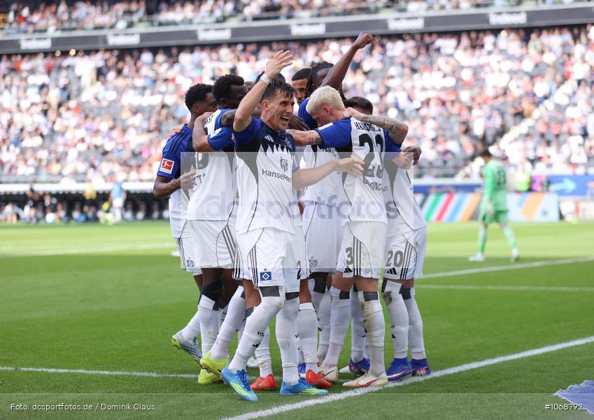 HSV, Hamburger SV, Eintracht Frankfurt, Bundesliga, Voetball, Sport, Le Football, Germany, Futbol, Fotball, Fussball, Deutschland, DFL, DFB, Calcio, 2025/26, Saison 2025/2026 - Bild-ID: 1068792
