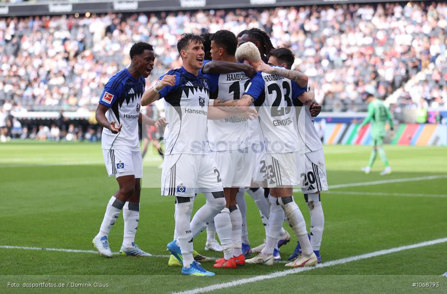 HSV, Hamburger SV, Eintracht Frankfurt, Bundesliga, Voetball, Sport, Le Football, Germany, Futbol, Fotball, Fussball, Deutschland, DFL, DFB, Calcio, 2025/26, Saison 2025/2026 - Bild-ID: 1068793