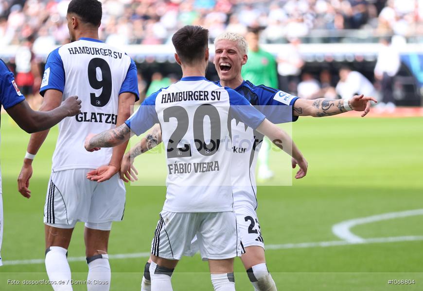 HSV, Hamburger SV, Eintracht Frankfurt, Bundesliga, Voetball, Sport, Le Football, Germany, Futbol, Fotball, Fussball, Deutschland, DFL, DFB, Calcio, 2025/26, Saison 2025/2026 - Bild-ID: 1068804