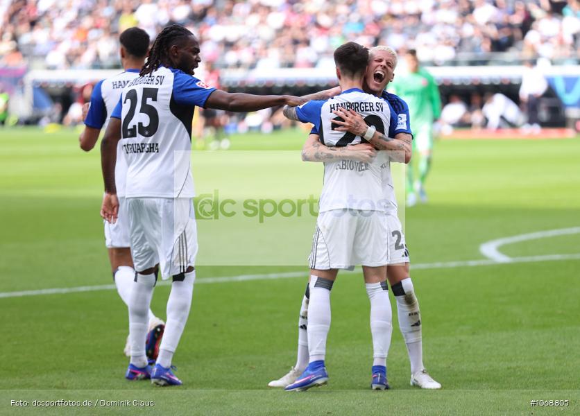 HSV, Hamburger SV, Eintracht Frankfurt, Bundesliga, Voetball, Sport, Le Football, Germany, Futbol, Fotball, Fussball, Deutschland, DFL, DFB, Calcio, 2025/26, Saison 2025/2026 - Bild-ID: 1068805
