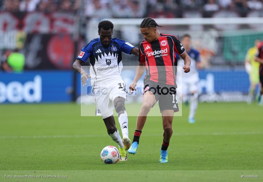 HSV, Hamburger SV, Eintracht Frankfurt, Bundesliga, Voetball, Sport, Le Football, Germany, Futbol, Fotball, Fussball, Deutschland, DFL, DFB, Calcio, 2025/26, Saison 2025/2026 - Bild-ID: 1068808