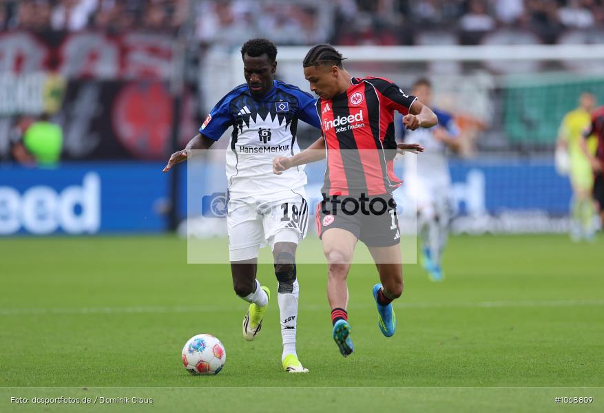 HSV, Hamburger SV, Eintracht Frankfurt, Bundesliga, Voetball, Sport, Le Football, Germany, Futbol, Fotball, Fussball, Deutschland, DFL, DFB, Calcio, 2025/26, Saison 2025/2026 - Bild-ID: 1068809