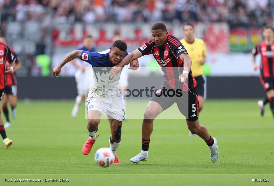 HSV, Hamburger SV, Eintracht Frankfurt, Bundesliga, Voetball, Sport, Le Football, Germany, Futbol, Fotball, Fussball, Deutschland, DFL, DFB, Calcio, 2025/26, Saison 2025/2026 - Bild-ID: 1068820