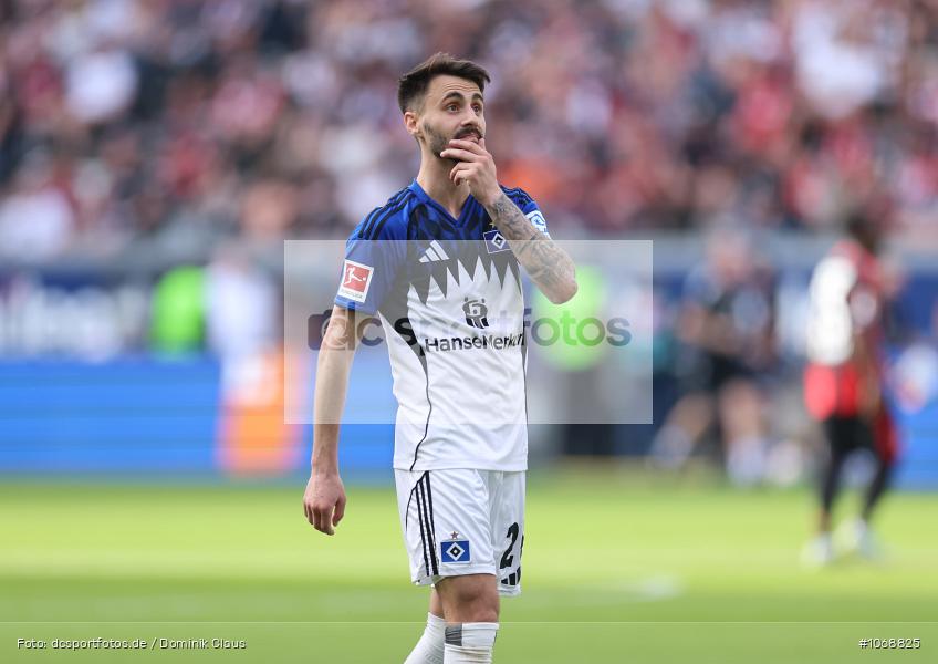 HSV, Hamburger SV, Eintracht Frankfurt, Bundesliga, Voetball, Sport, Le Football, Germany, Futbol, Fotball, Fussball, Deutschland, DFL, DFB, Calcio, 2025/26, Saison 2025/2026 - Bild-ID: 1068825