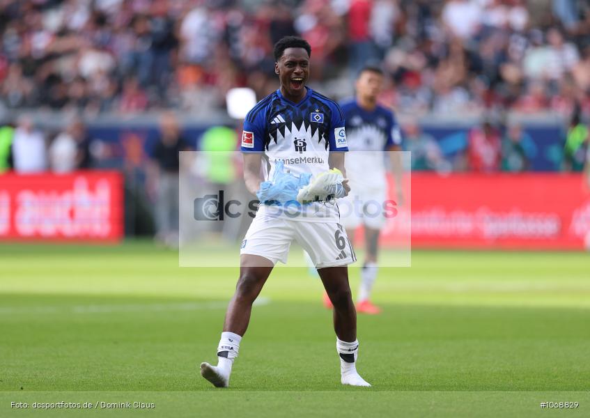 HSV, Hamburger SV, Eintracht Frankfurt, Bundesliga, Voetball, Sport, Le Football, Germany, Futbol, Fotball, Fussball, Deutschland, DFL, DFB, Calcio, 2025/26, Saison 2025/2026 - Bild-ID: 1068829