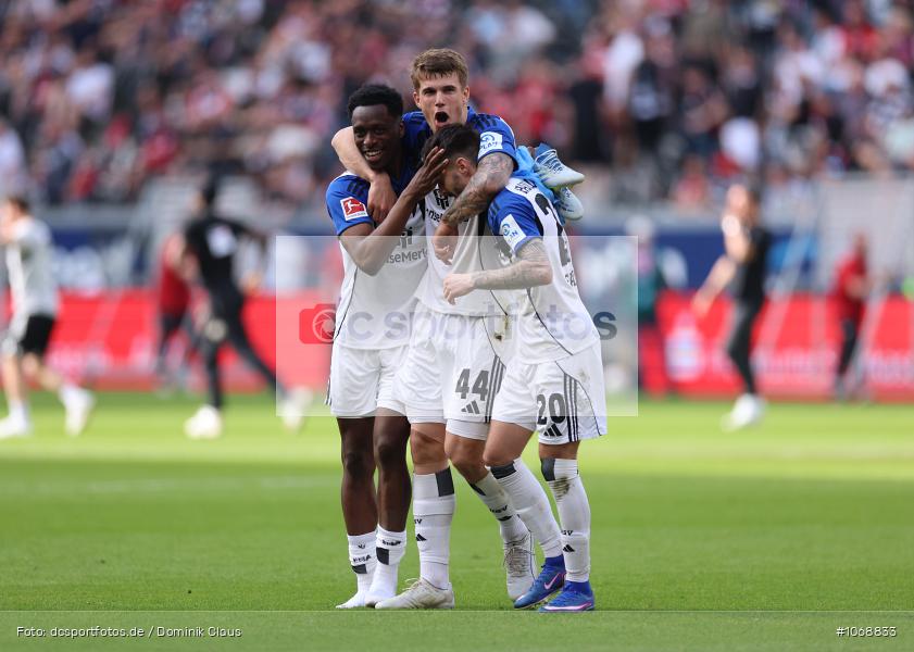 HSV, Hamburger SV, Eintracht Frankfurt, Bundesliga, Voetball, Sport, Le Football, Germany, Futbol, Fotball, Fussball, Deutschland, DFL, DFB, Calcio, 2025/26, Saison 2025/2026 - Bild-ID: 1068833