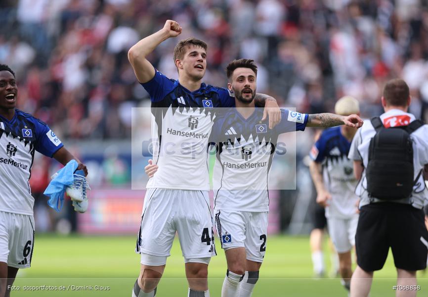 HSV, Hamburger SV, Eintracht Frankfurt, Bundesliga, Voetball, Sport, Le Football, Germany, Futbol, Fotball, Fussball, Deutschland, DFL, DFB, Calcio, 2025/26, Saison 2025/2026 - Bild-ID: 1068838