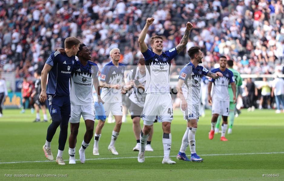 HSV, Hamburger SV, Eintracht Frankfurt, Bundesliga, Voetball, Sport, Le Football, Germany, Futbol, Fotball, Fussball, Deutschland, DFL, DFB, Calcio, 2025/26, Saison 2025/2026 - Bild-ID: 1068843
