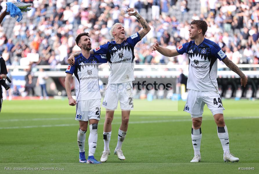 HSV, Hamburger SV, Eintracht Frankfurt, Bundesliga, Voetball, Sport, Le Football, Germany, Futbol, Fotball, Fussball, Deutschland, DFL, DFB, Calcio, 2025/26, Saison 2025/2026 - Bild-ID: 1068845