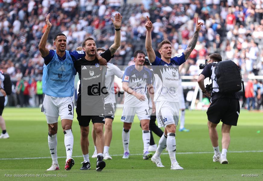 HSV, Hamburger SV, Eintracht Frankfurt, Bundesliga, Voetball, Sport, Le Football, Germany, Futbol, Fotball, Fussball, Deutschland, DFL, DFB, Calcio, 2025/26, Saison 2025/2026 - Bild-ID: 1068849