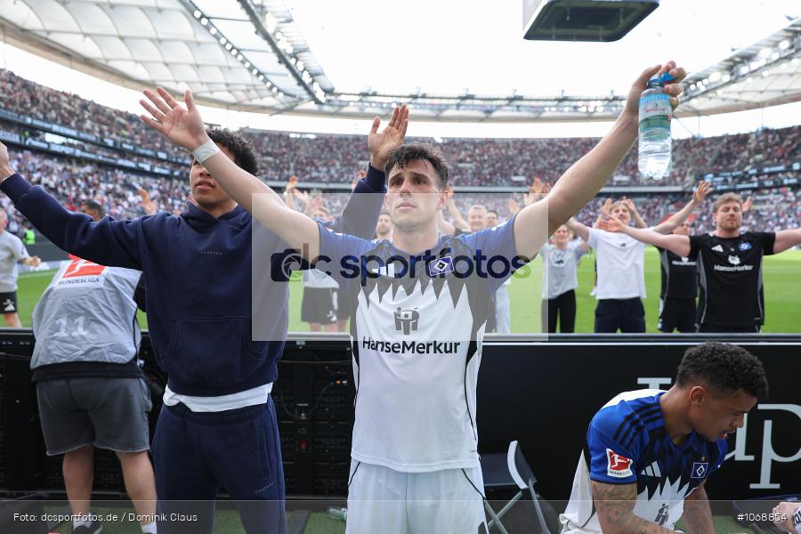 HSV, Hamburger SV, Eintracht Frankfurt, Bundesliga, Voetball, Sport, Le Football, Germany, Futbol, Fotball, Fussball, Deutschland, DFL, DFB, Calcio, 2025/26, Saison 2025/2026 - Bild-ID: 1068854