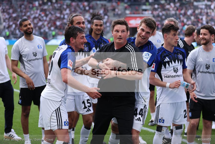 HSV, Hamburger SV, Eintracht Frankfurt, Bundesliga, Voetball, Sport, Le Football, Germany, Futbol, Fotball, Fussball, Deutschland, DFL, DFB, Calcio, 2025/26, Saison 2025/2026 - Bild-ID: 1068855
