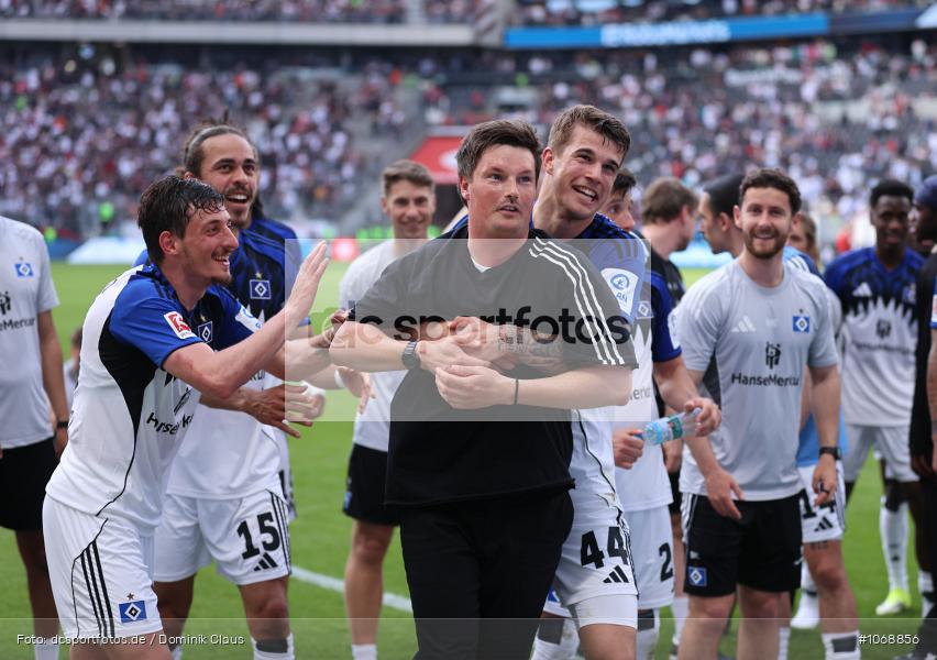HSV, Hamburger SV, Eintracht Frankfurt, Bundesliga, Voetball, Sport, Le Football, Germany, Futbol, Fotball, Fussball, Deutschland, DFL, DFB, Calcio, 2025/26, Saison 2025/2026 - Bild-ID: 1068856